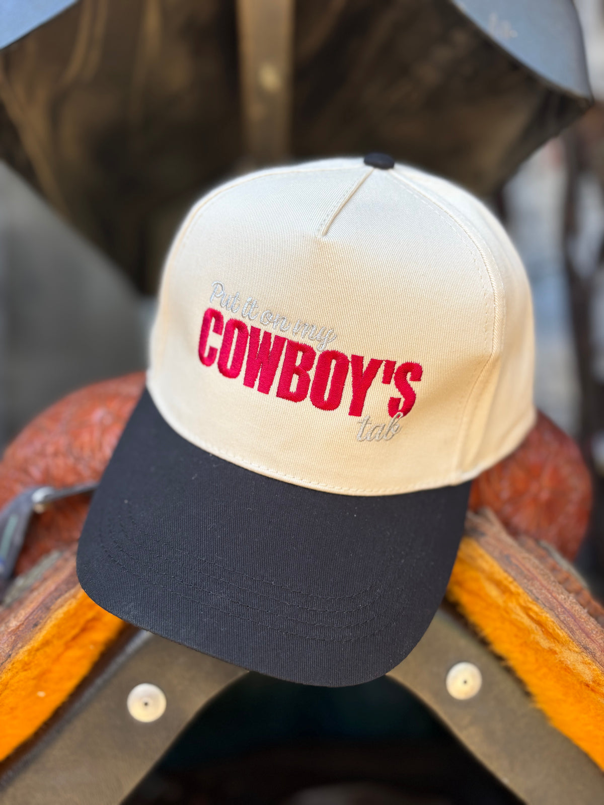 Put it on my Cowboy’s Tab