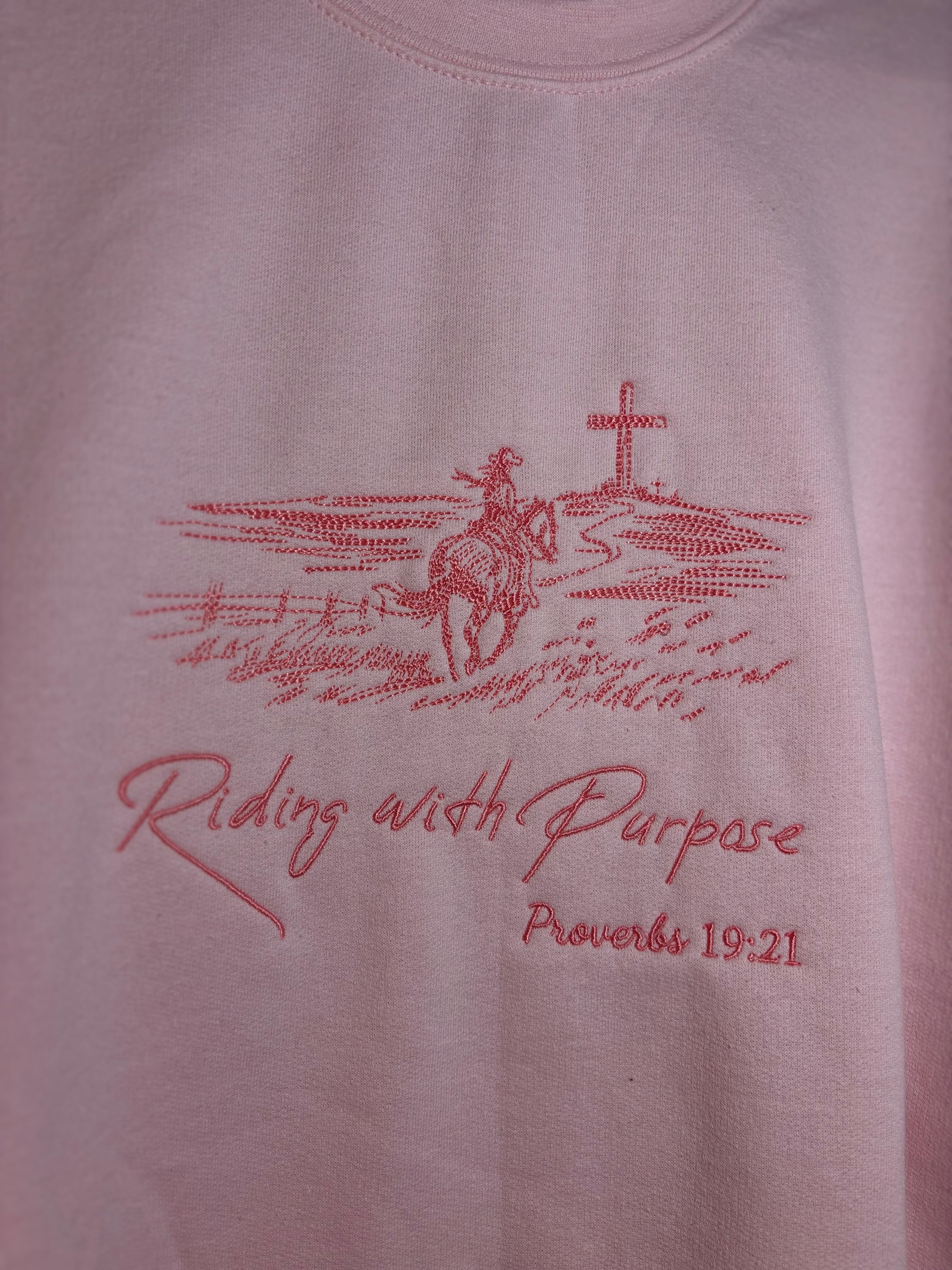 XL Crewneck - Ride with Purpose