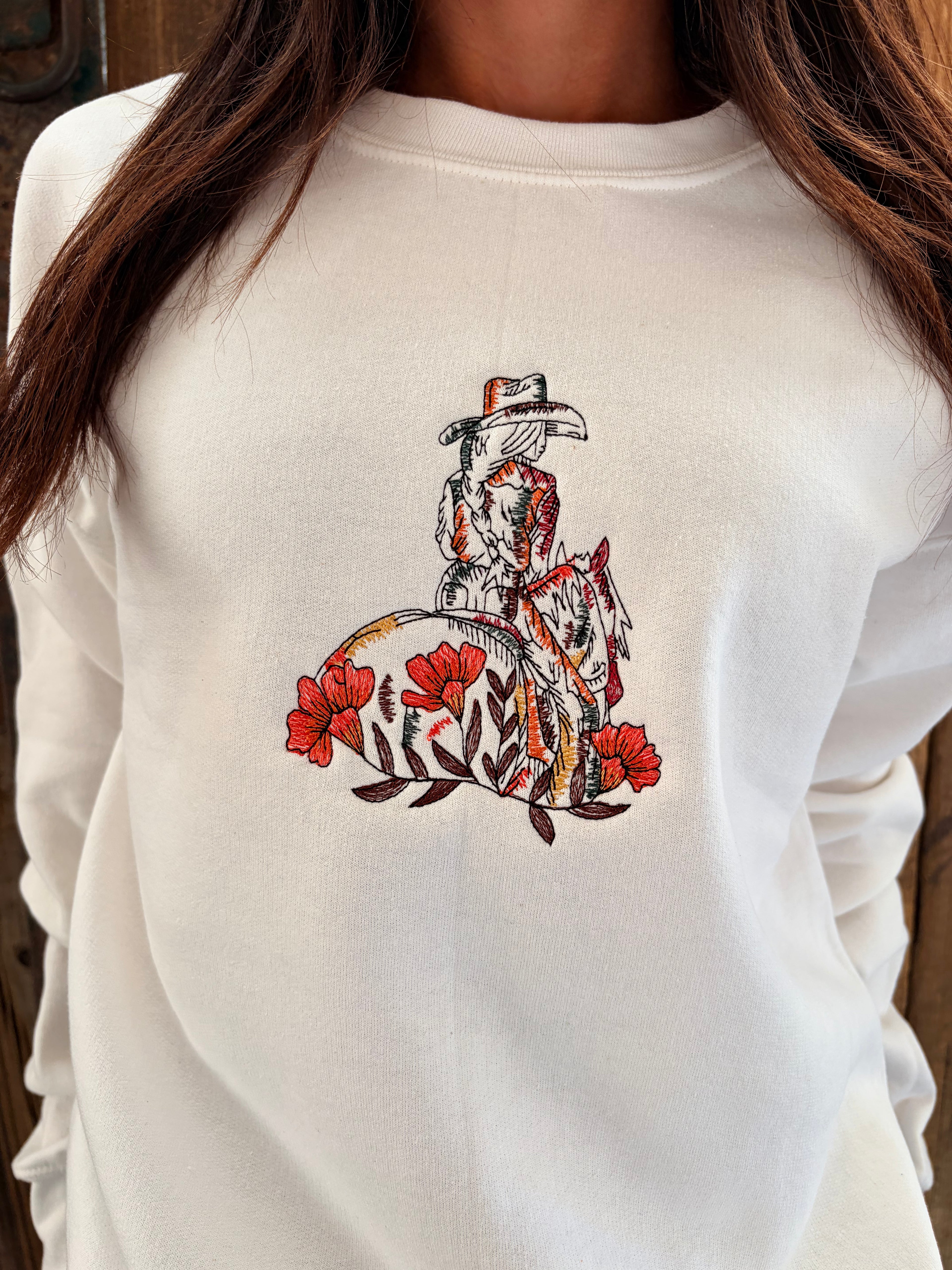 Fall Floral Cowgirl